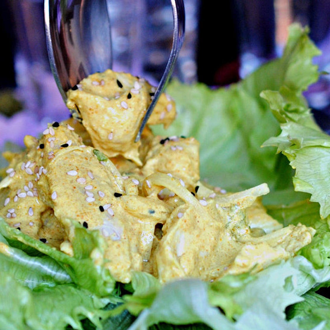 Pavo al curry (receta para microondas)