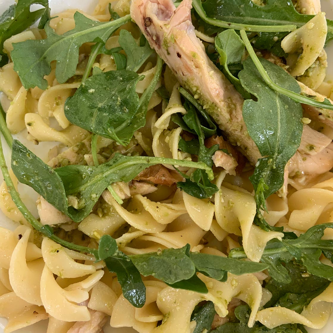 Chicken pesto pasta