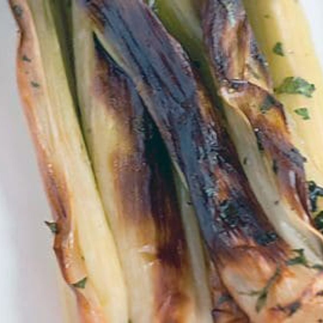 Roasted Leeks