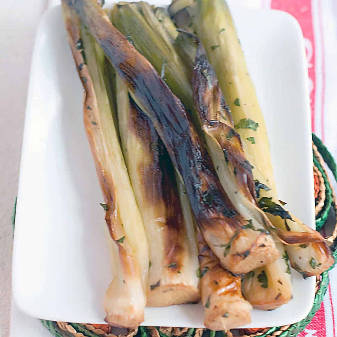 Roasted Leeks
