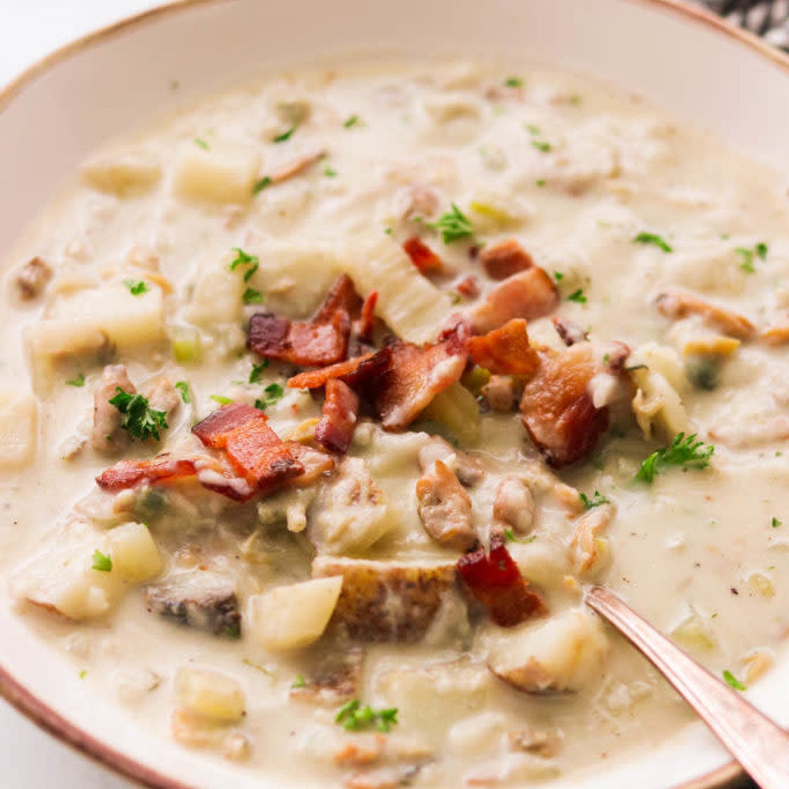Cockle and Mussels Chowder