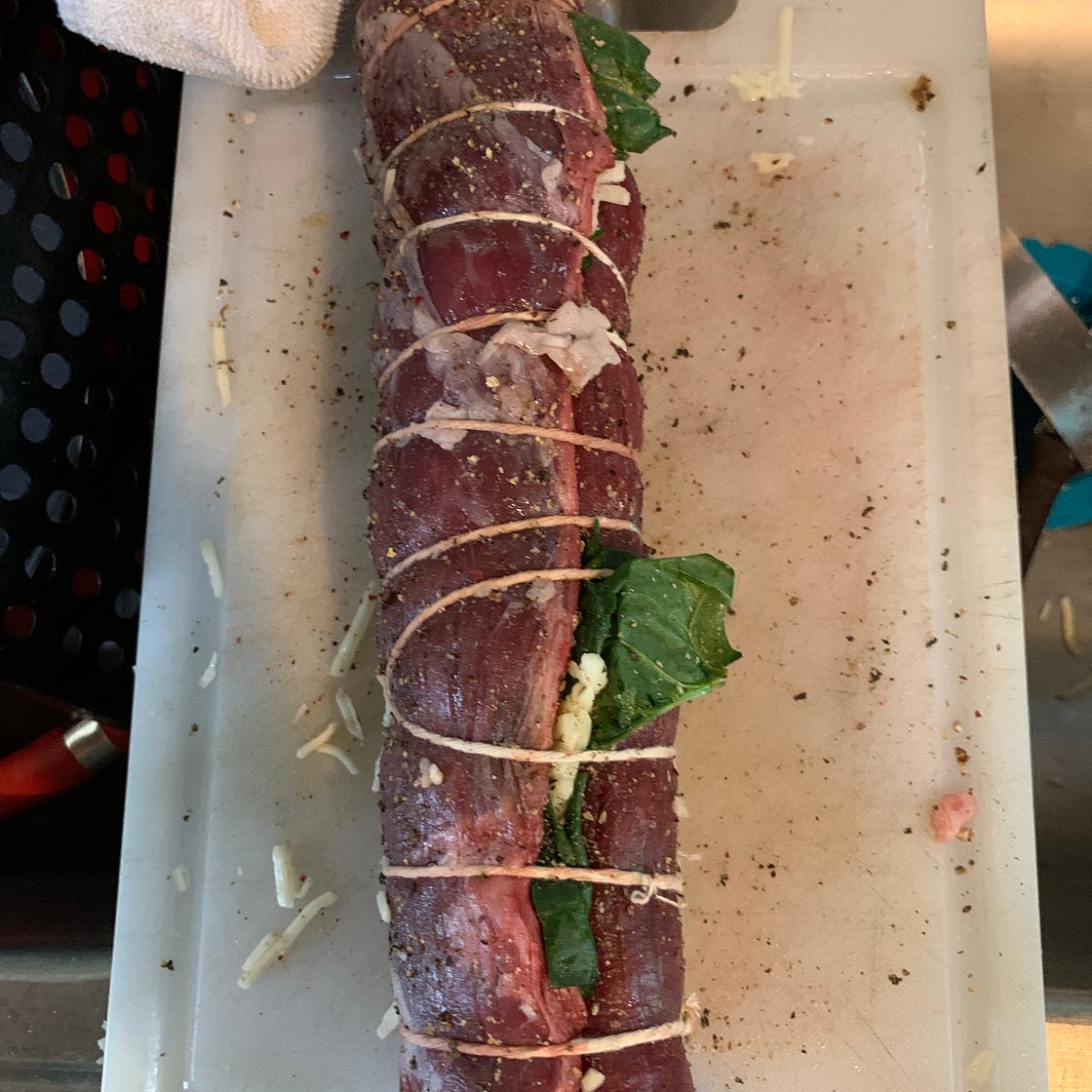 Flank Steak Pinwheels