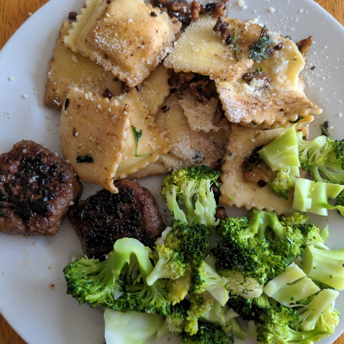 Microwave Steamed Lemon & Garlic Broccoli