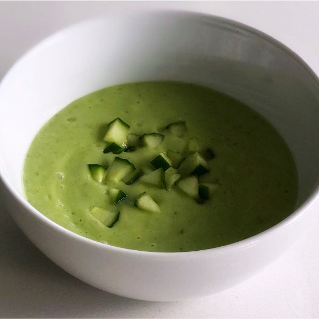 Avocado Cucumber Soup - Ellie Krieger