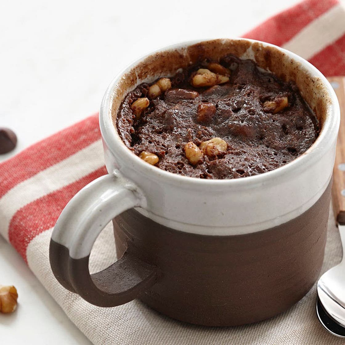 Spiced Fudgy Mug Brownie