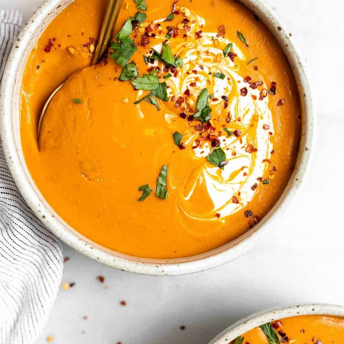 Red Lentil and Carrot Soup