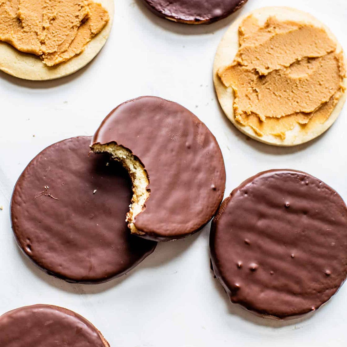 Homemade Tagalong Cookies