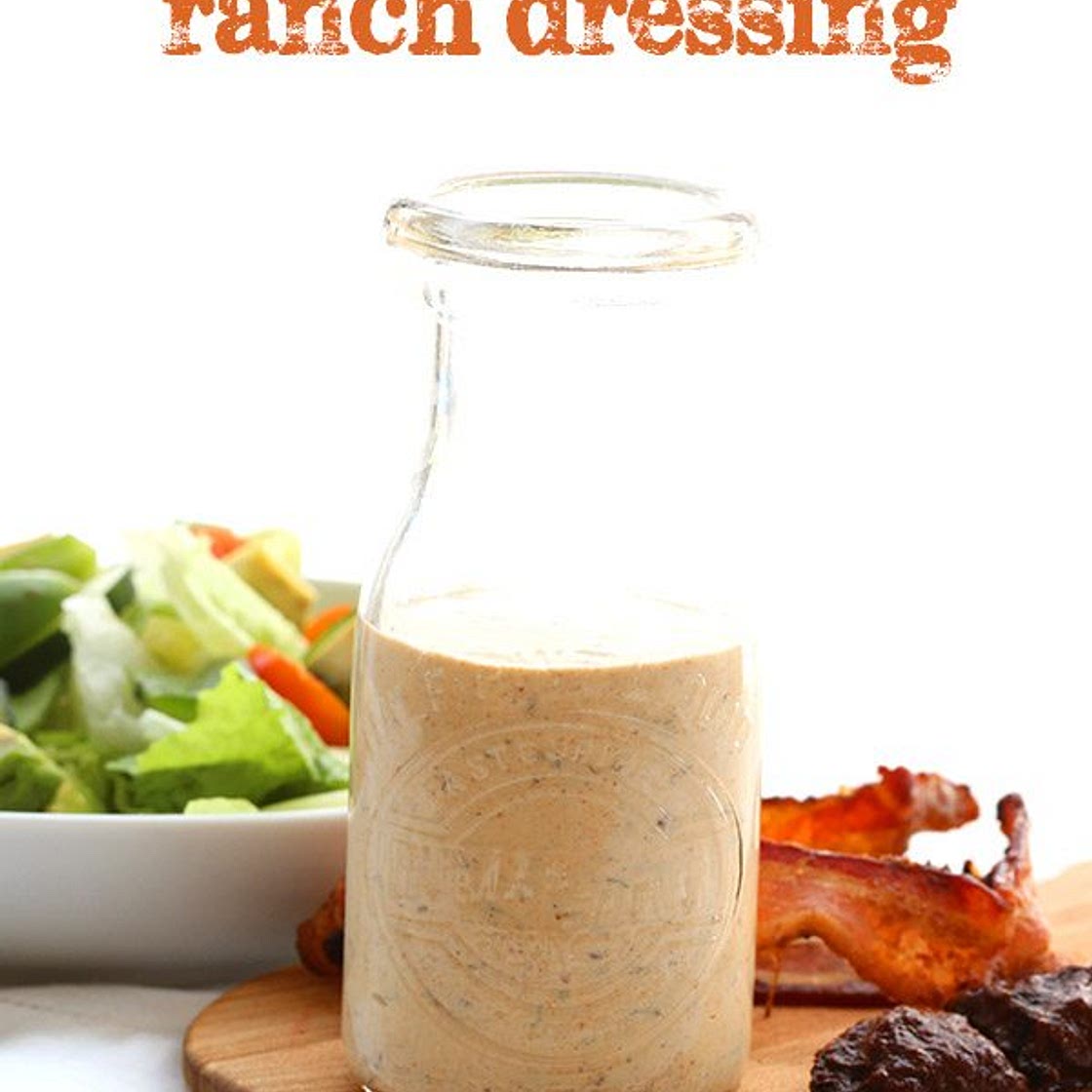 Paleo Bacon Chipotle Ranch Dressing