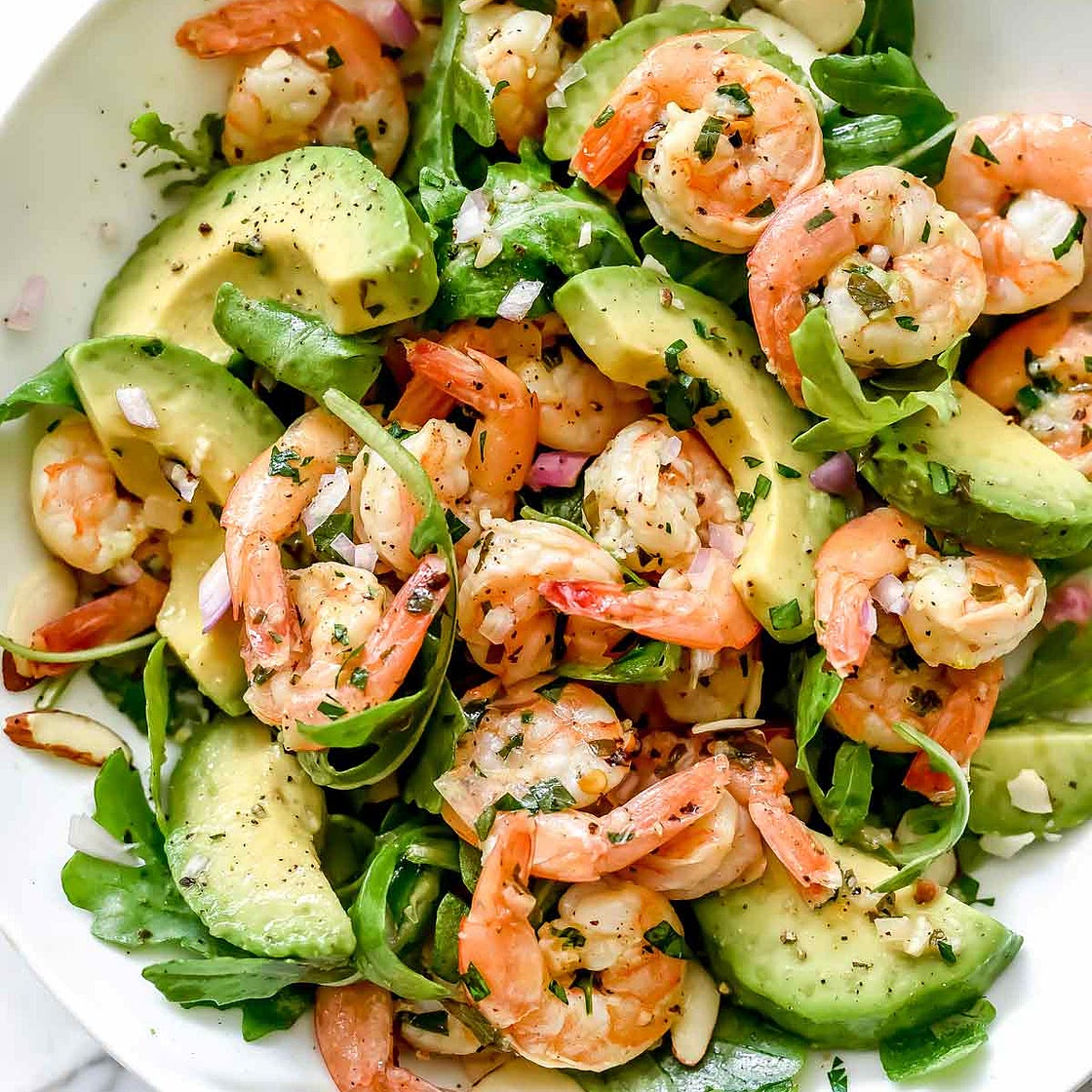 Shrimp and Avocado Salad