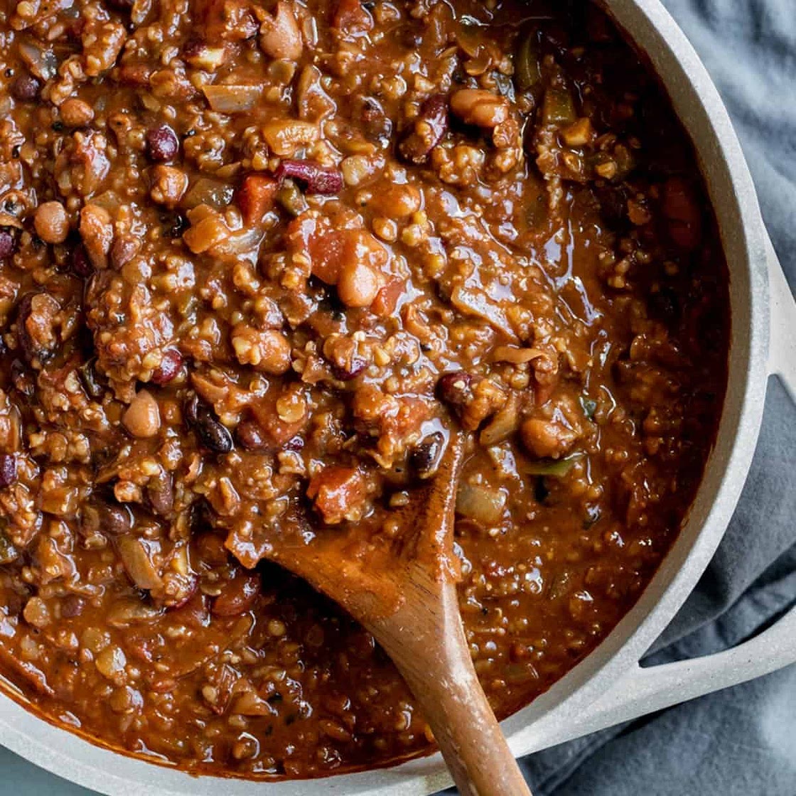 The BEST Lentil Chili (45 Minutes!)
