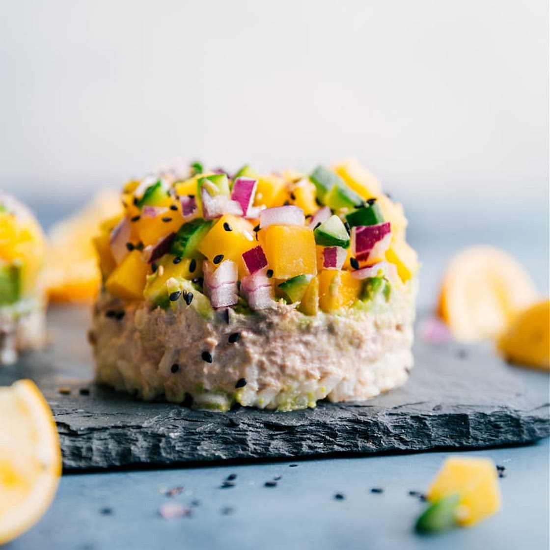 Tuna "Sushi" Stacks