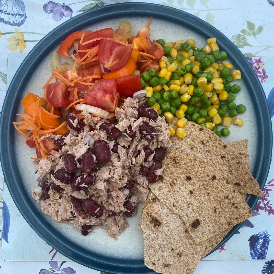 Tuna Nacho Salad