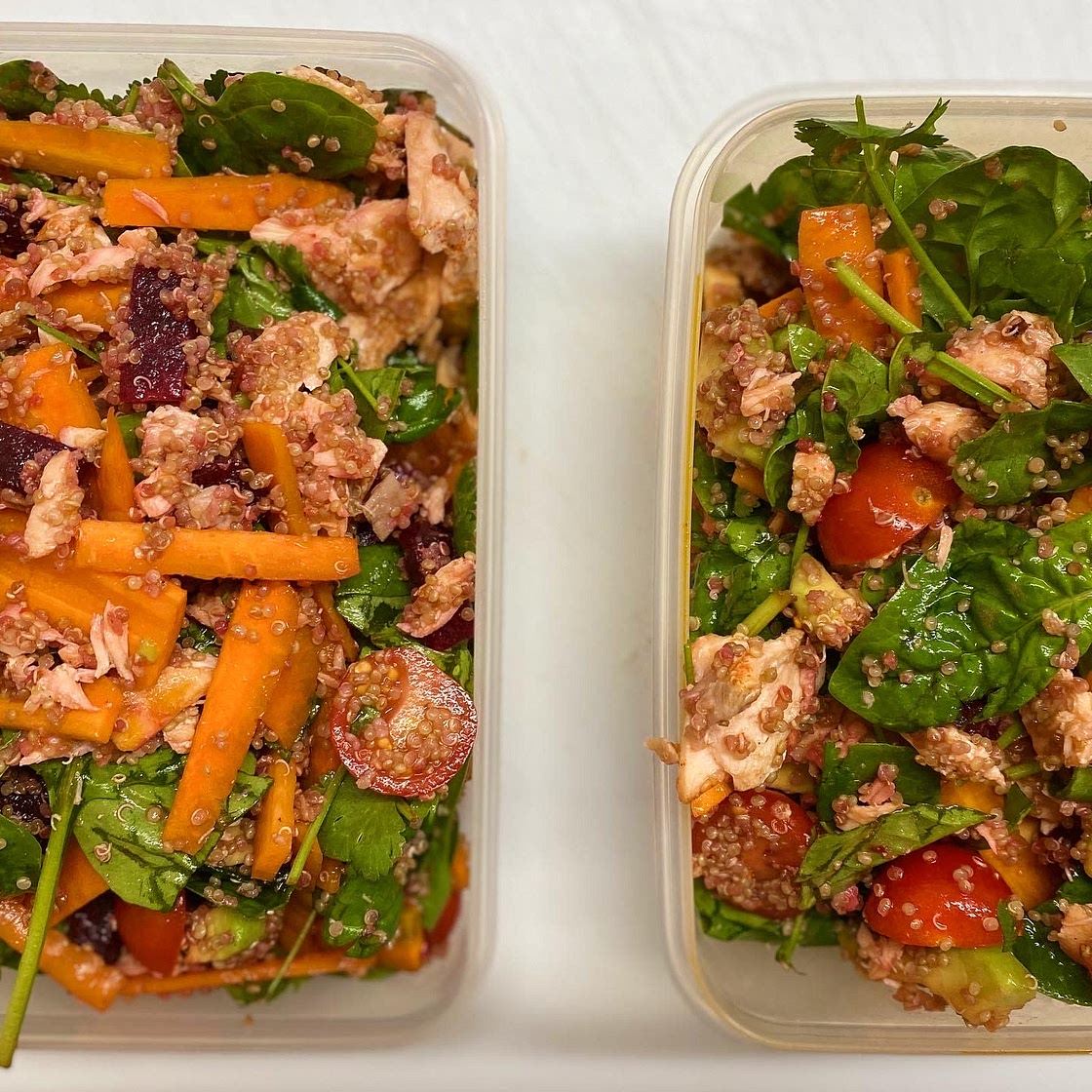 Salmon and Beetroot Salad