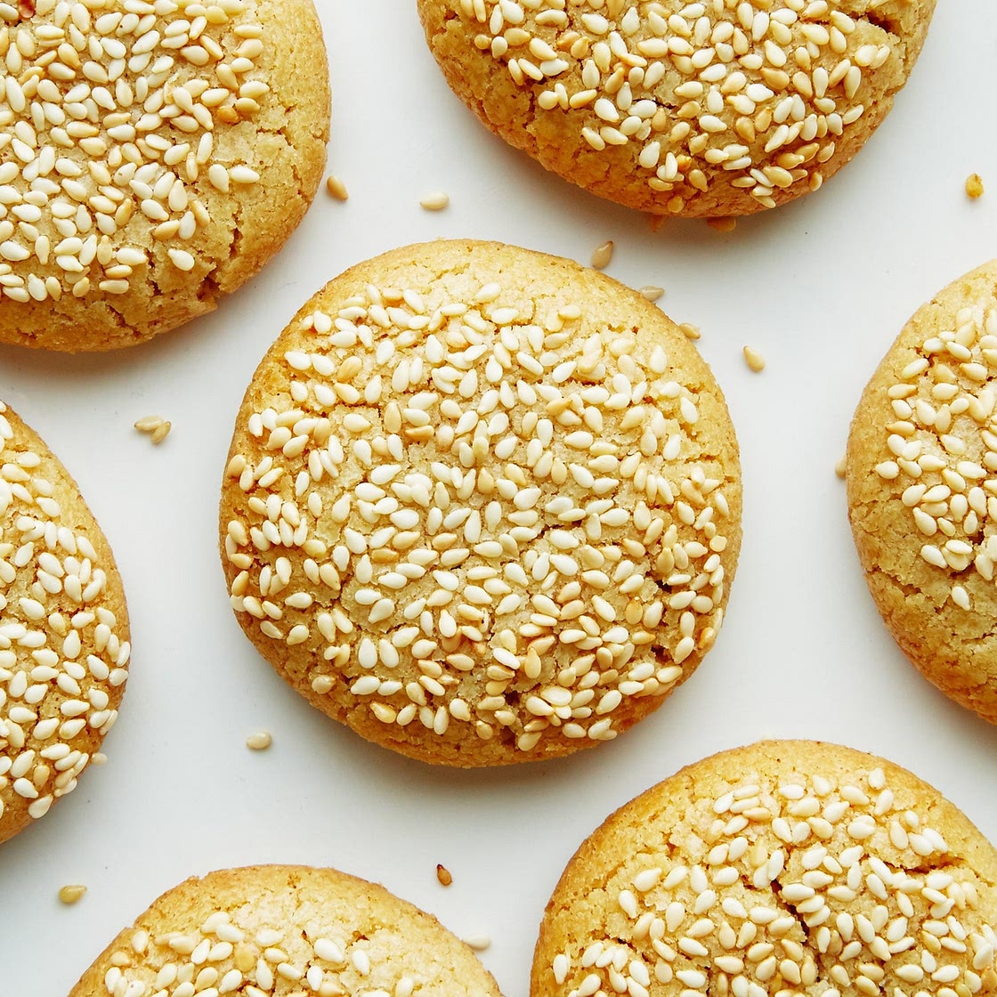 Sesame-Tahini Cookies