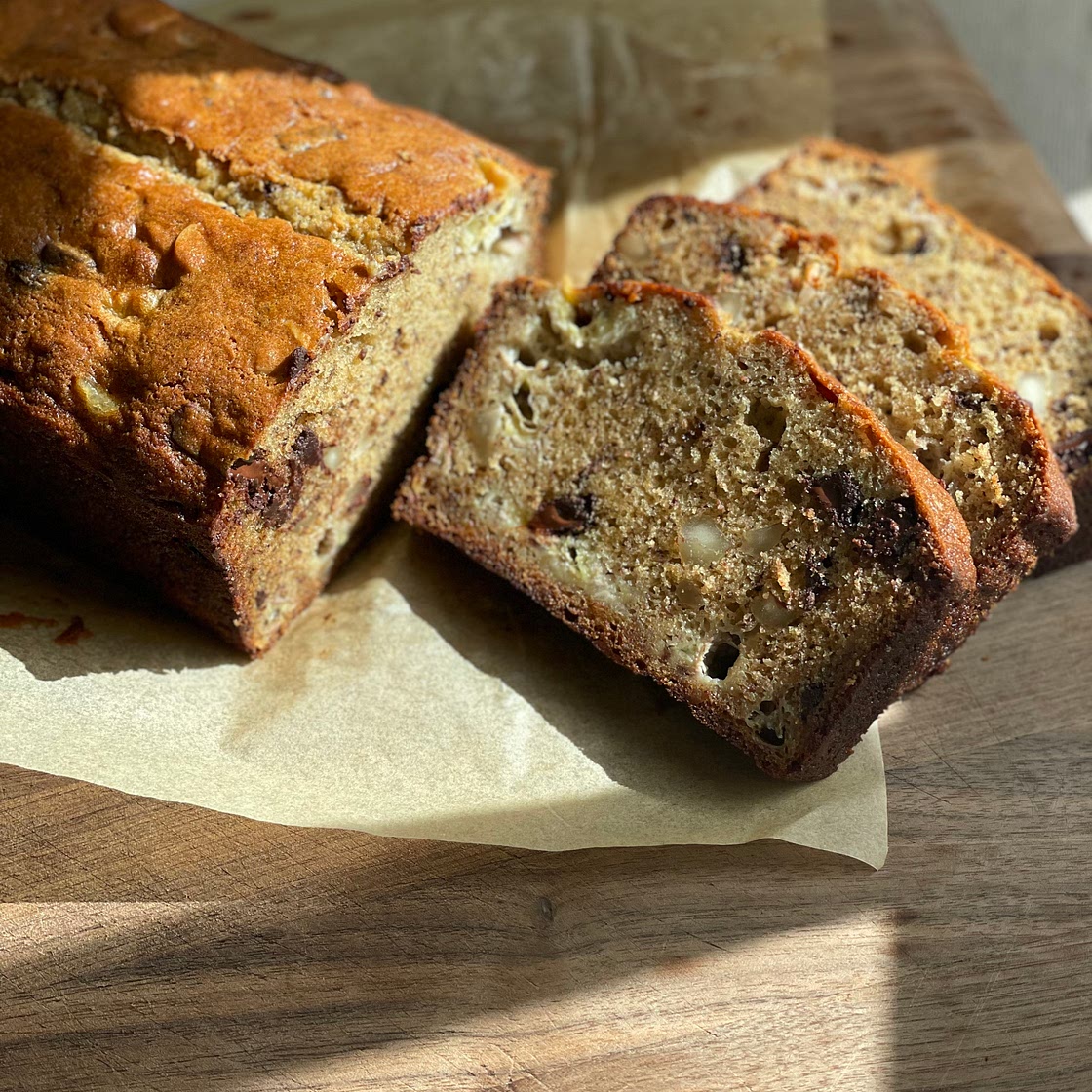 Chunky Banana Bread