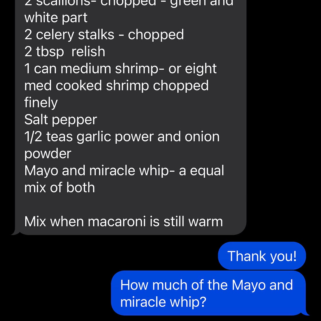 Macaroni Shrimp Salad 