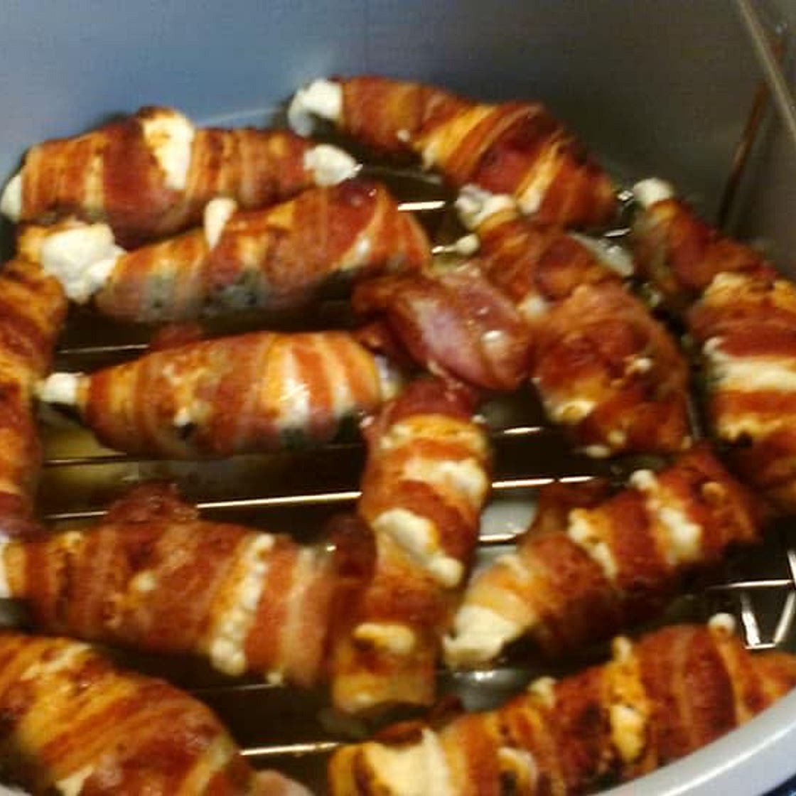 Air Fried Jalapeno Poppers