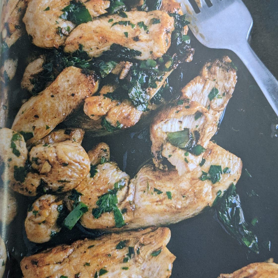 Thai Basil Chicken + Brown Rice Pilaf