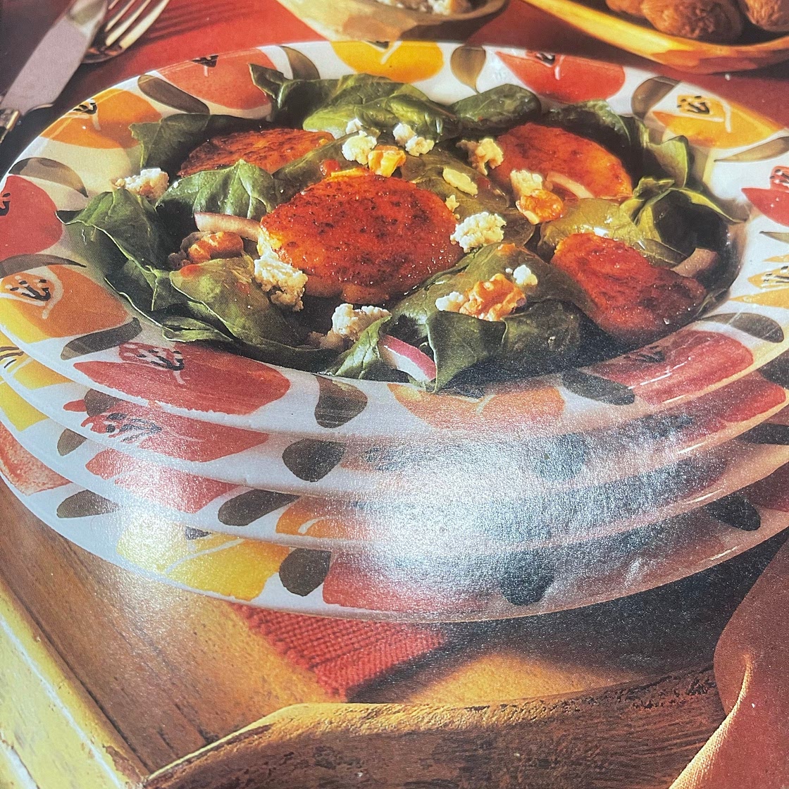 Scallop and Spinach Salad