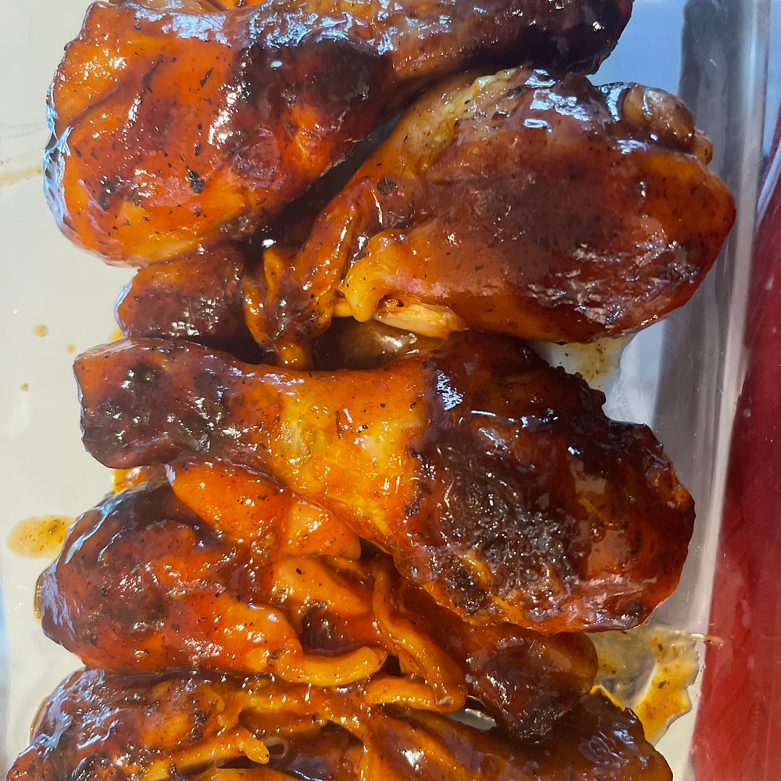 Easy Sticky Chicken Wings