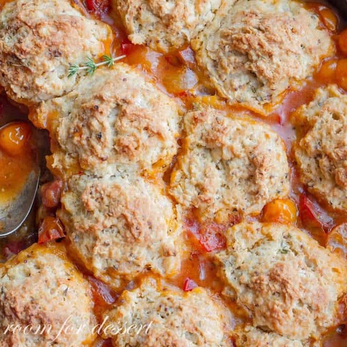 Tomato Cobbler