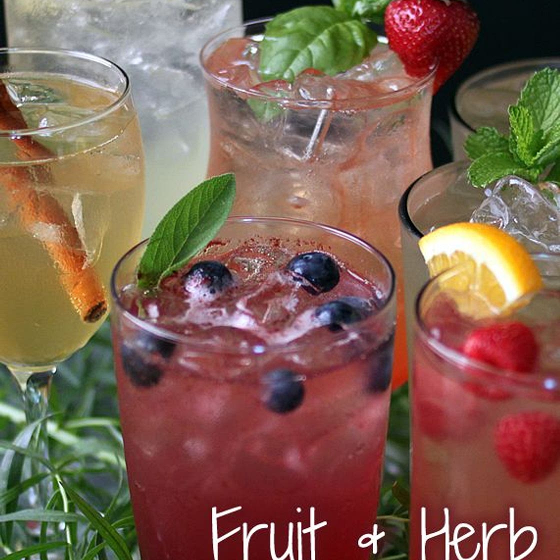 Fruit & Herb Flavored Sparkling Water