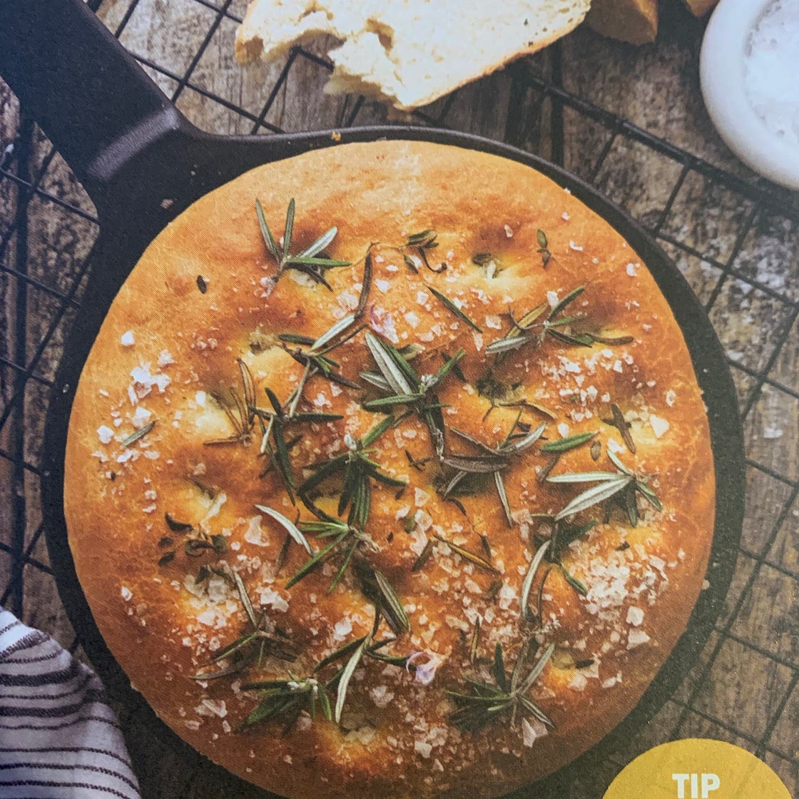 Fresh Focaccia Skillet Loaf