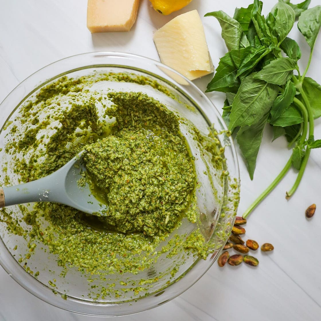 Lemony Pistachio Pesto