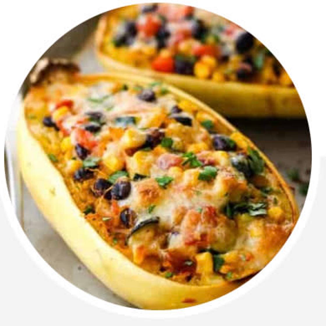 Spaghetti Squash Burrito Bowl