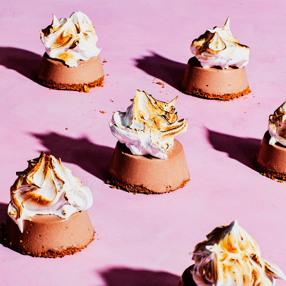 Frozen Mini S'mores Pies