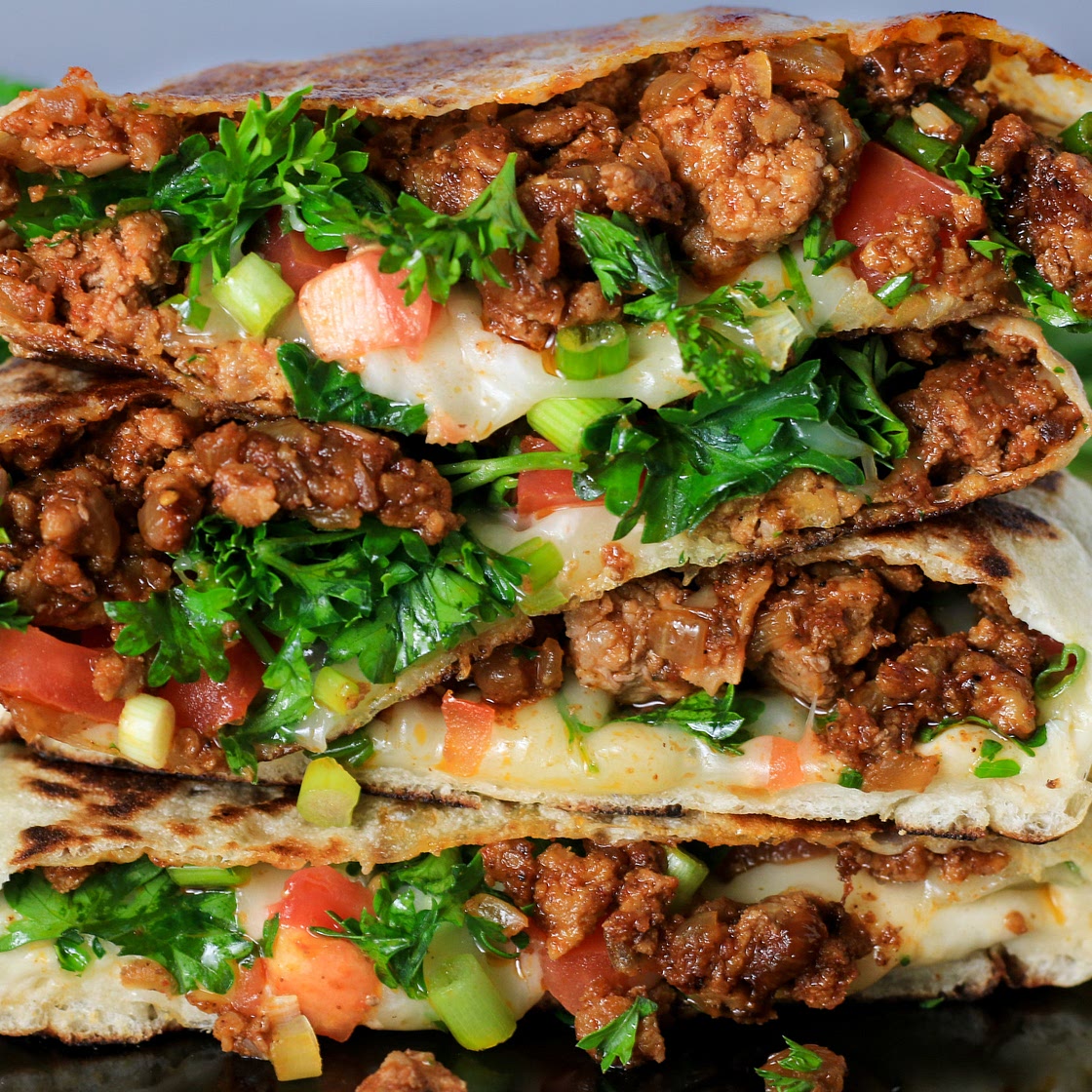 Spiced Lamb Pita Pockets
