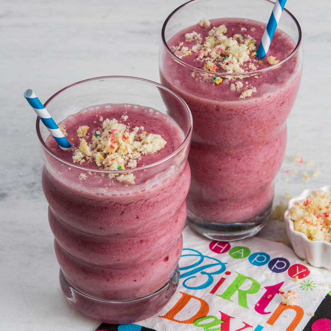 Breeze Birthday Cake Smoothies