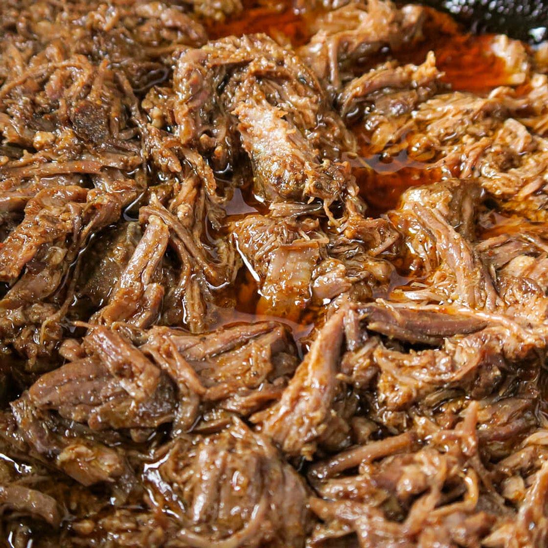 Mexican Shredded Beef {Easy, Crock Pot or Instant Pot Recipe}
