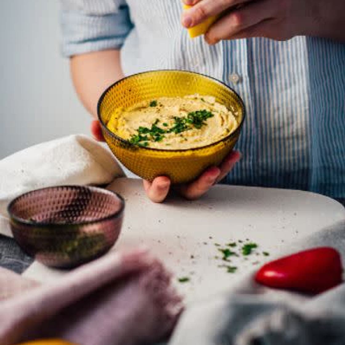 Aquafaba Hummus