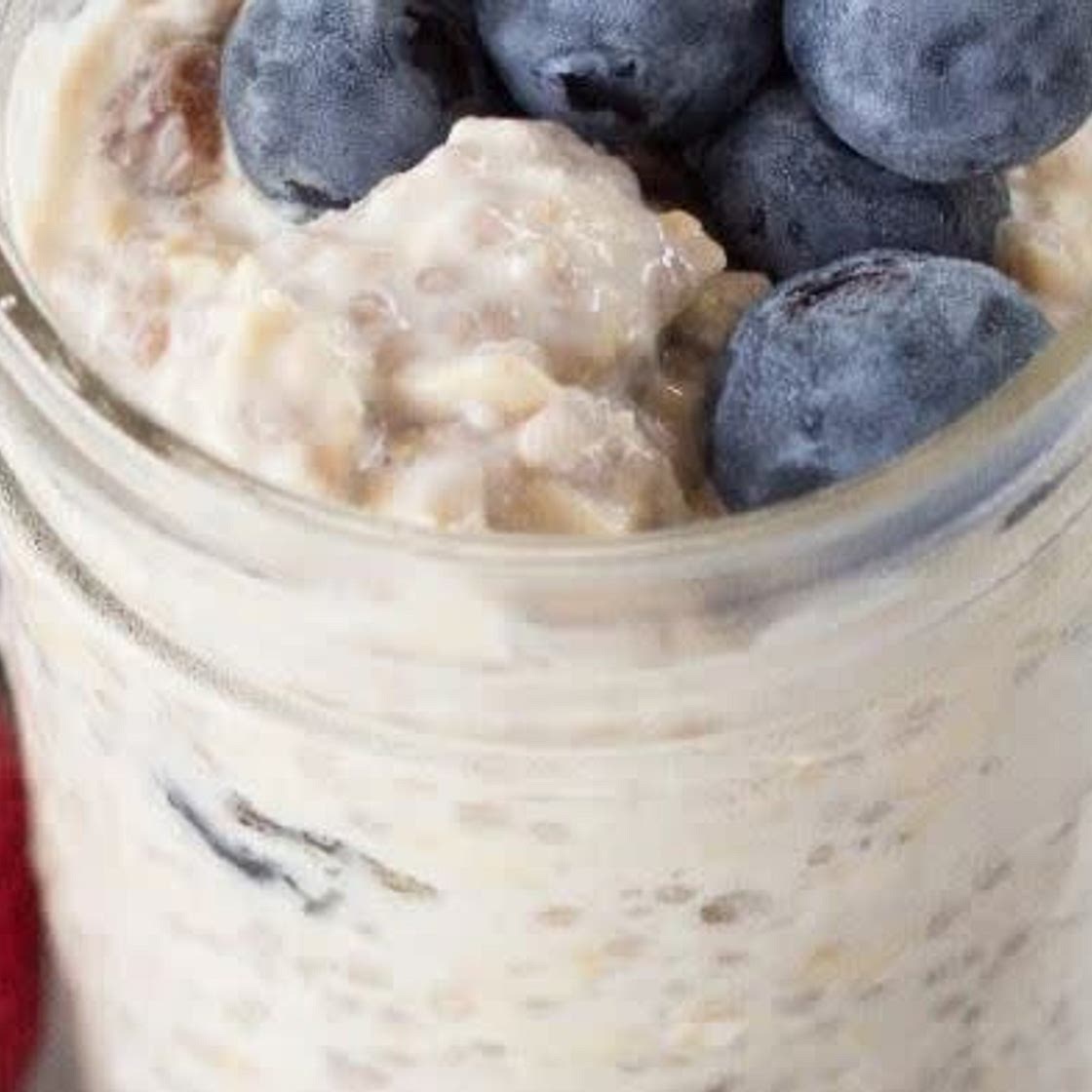 Blueberry Chia Soaked Oats