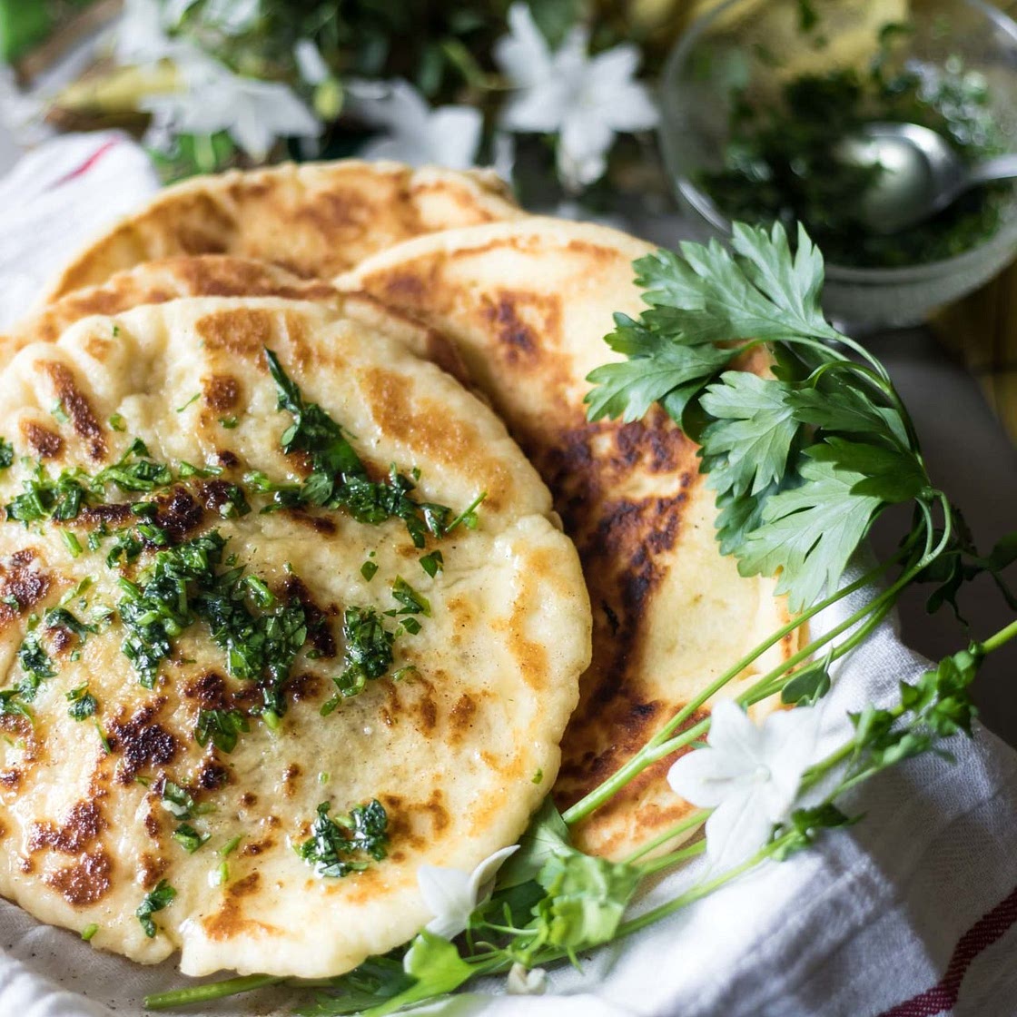 Easy Gluten Free Naan Bread Recipe