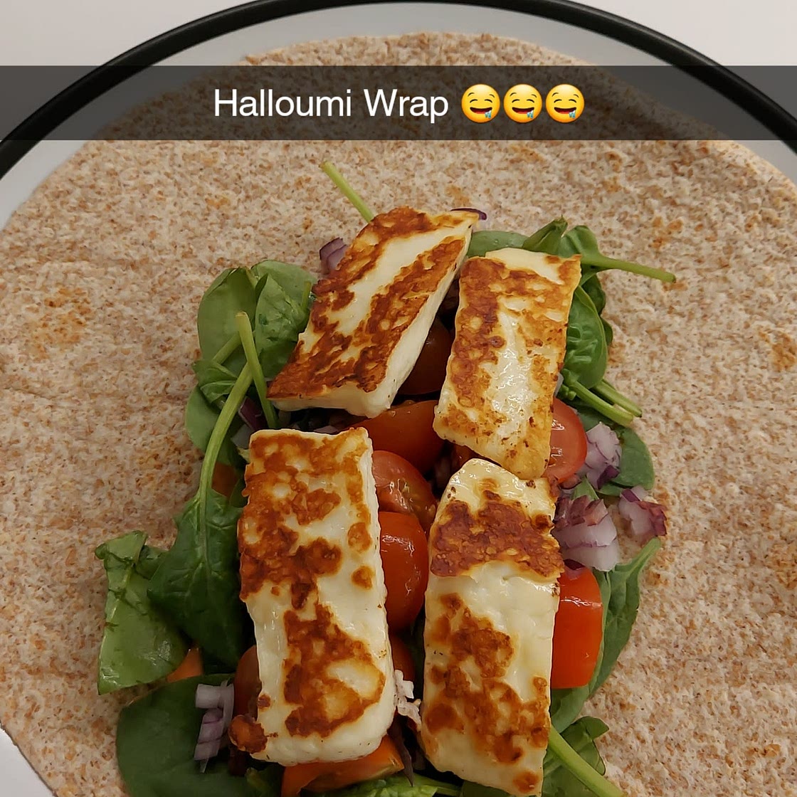 Halloumi Wraps