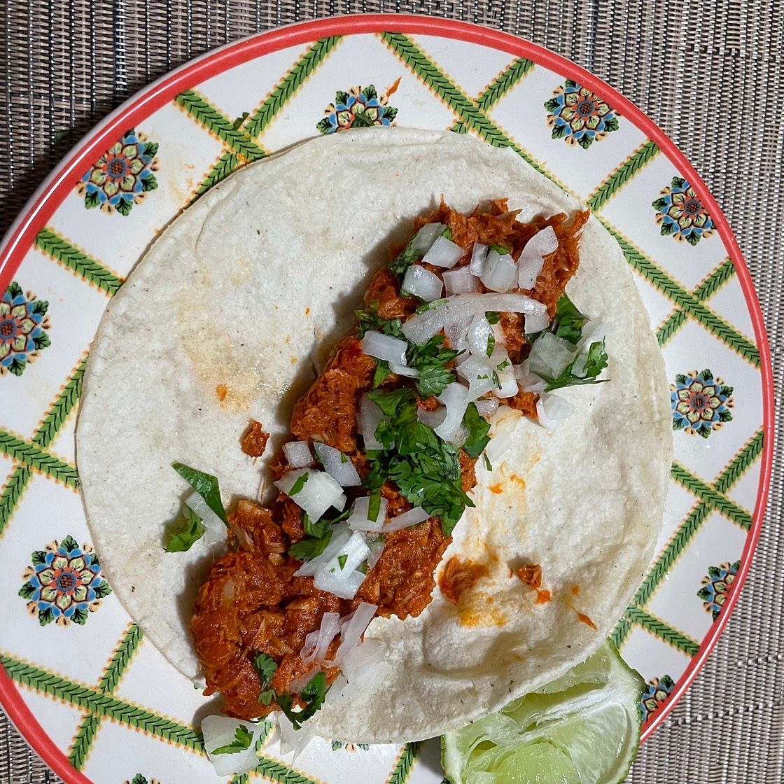 Tacos de atún al pastor 