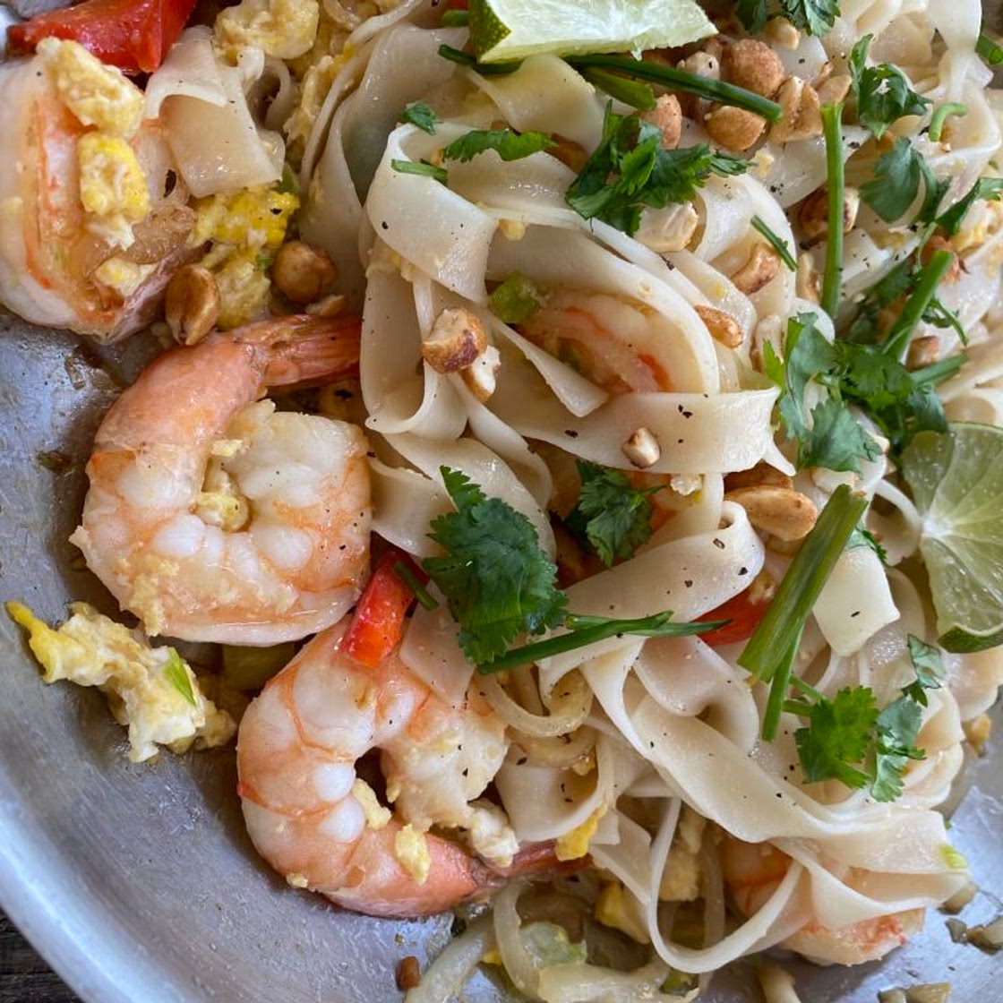 Gluten Free Shrimp Pad Thai