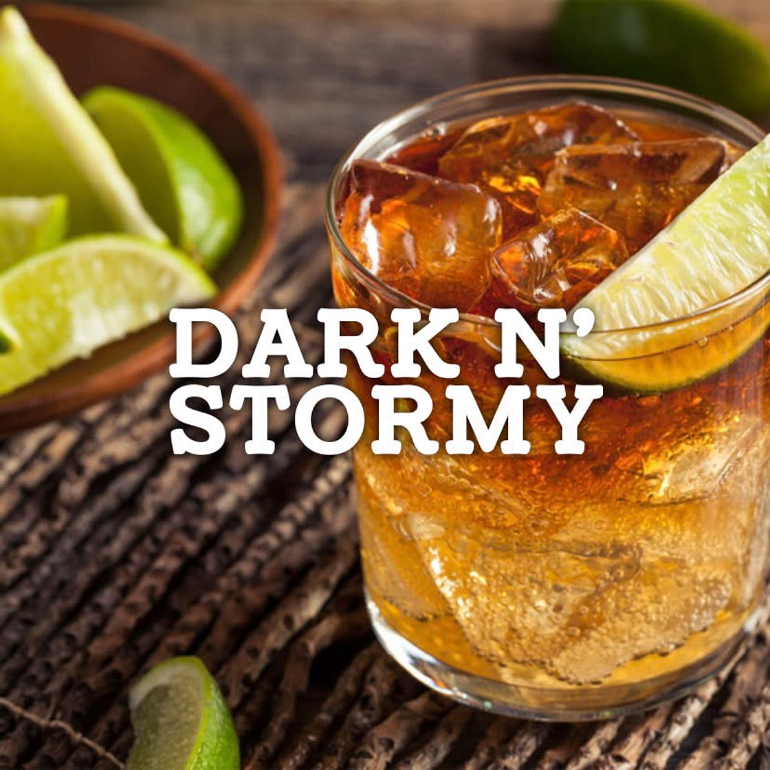 Dark n’ Stormy Cocktail