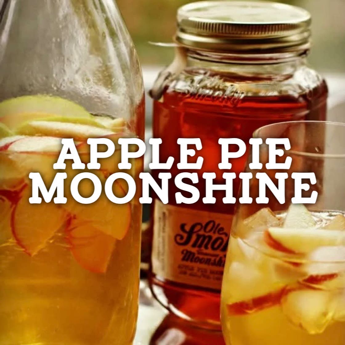 Apple Pie Moonshine Cocktail