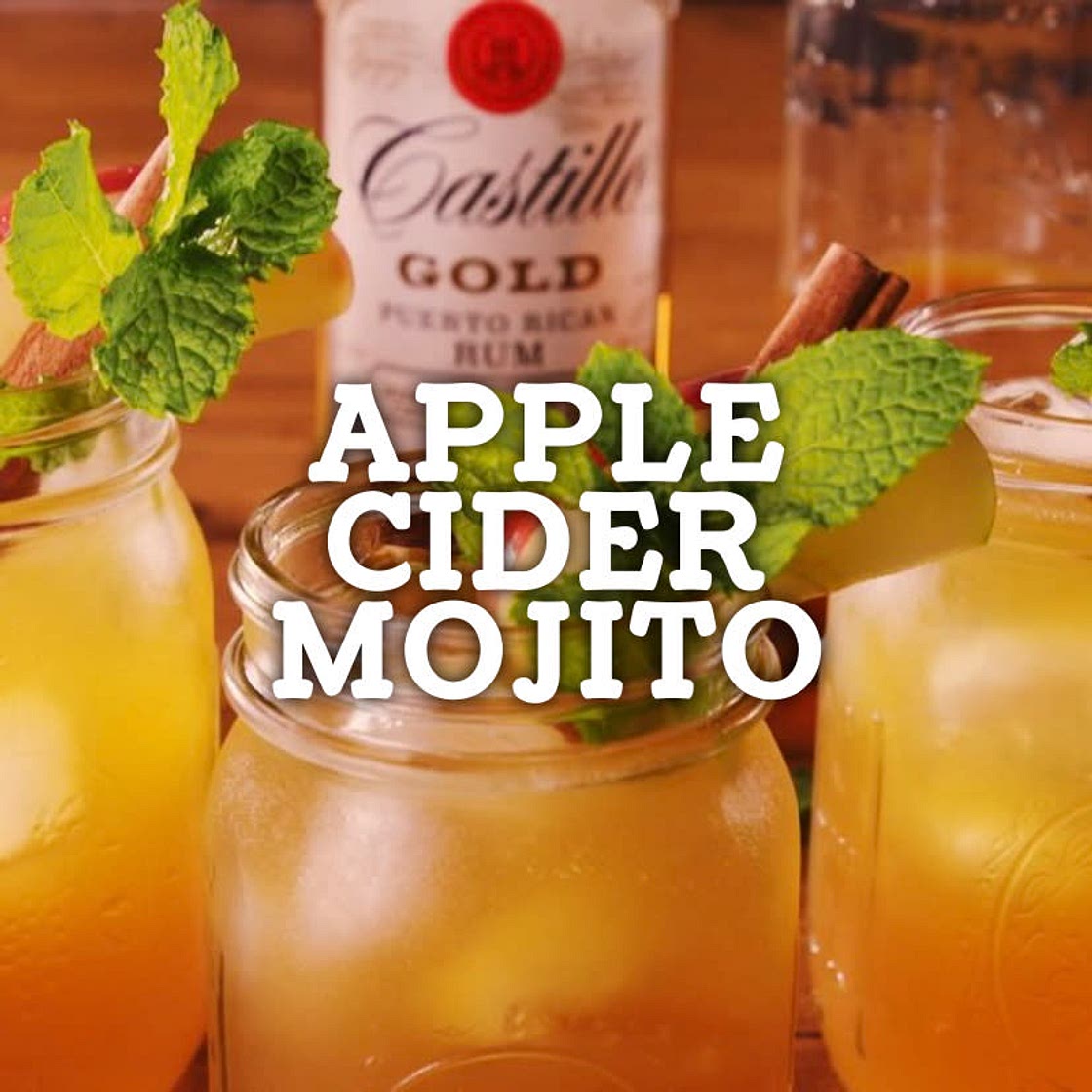 Apple Cider Mojito Cocktail
