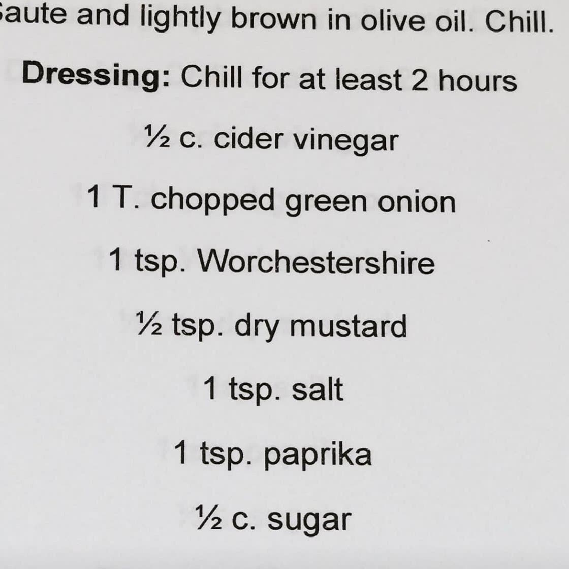 Vinaigrette
