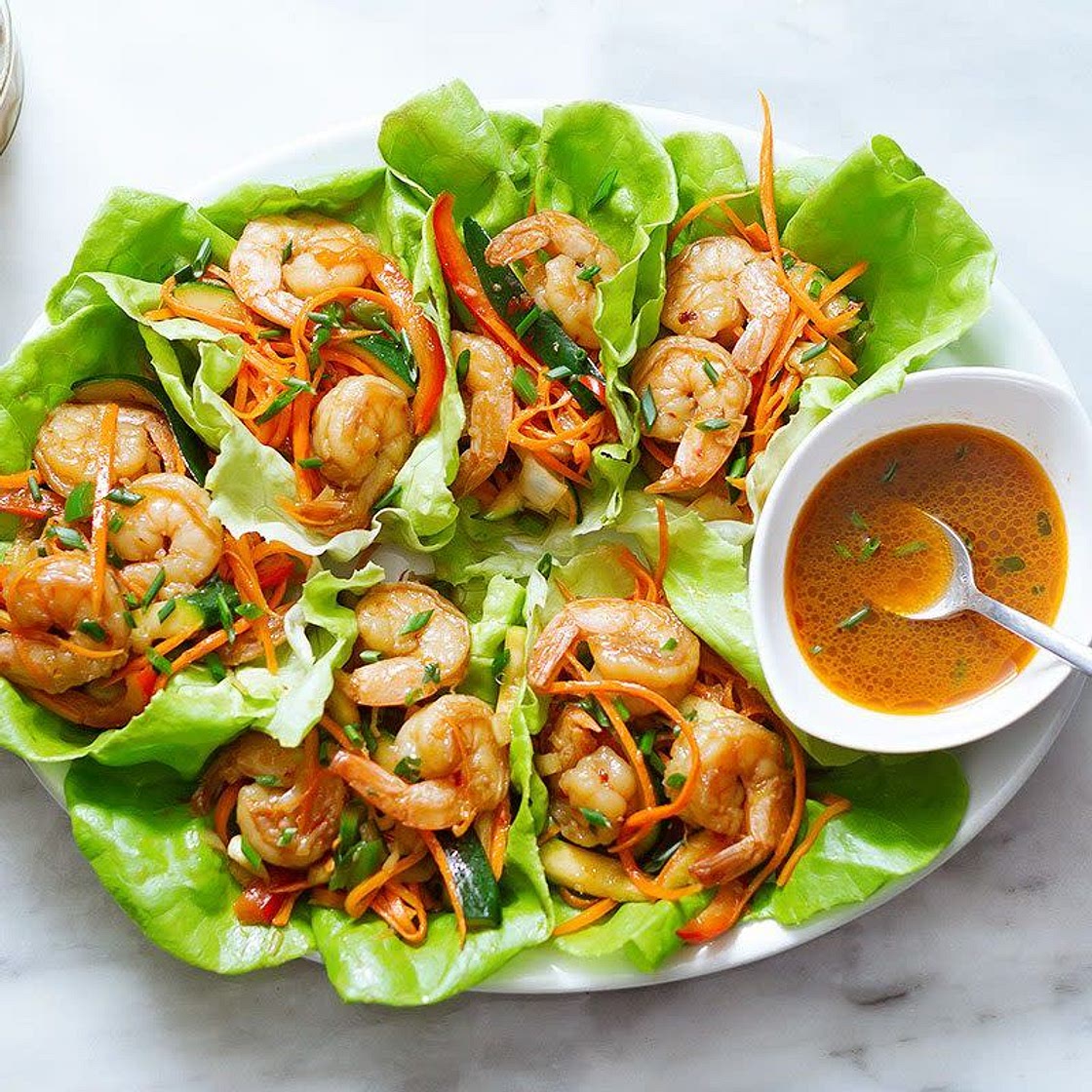 Garlic Shrimp Salad