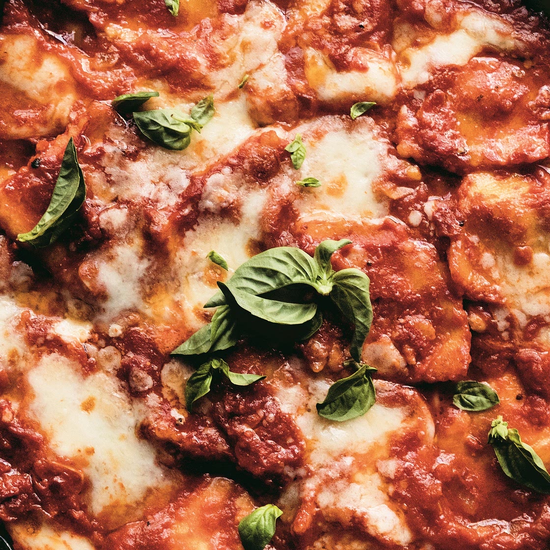 Speedy Skillet Ravioli Lasagna Recipe