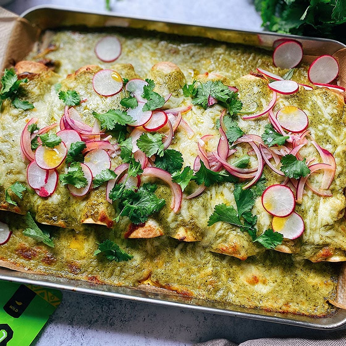 Pulled Pork Enchiladas