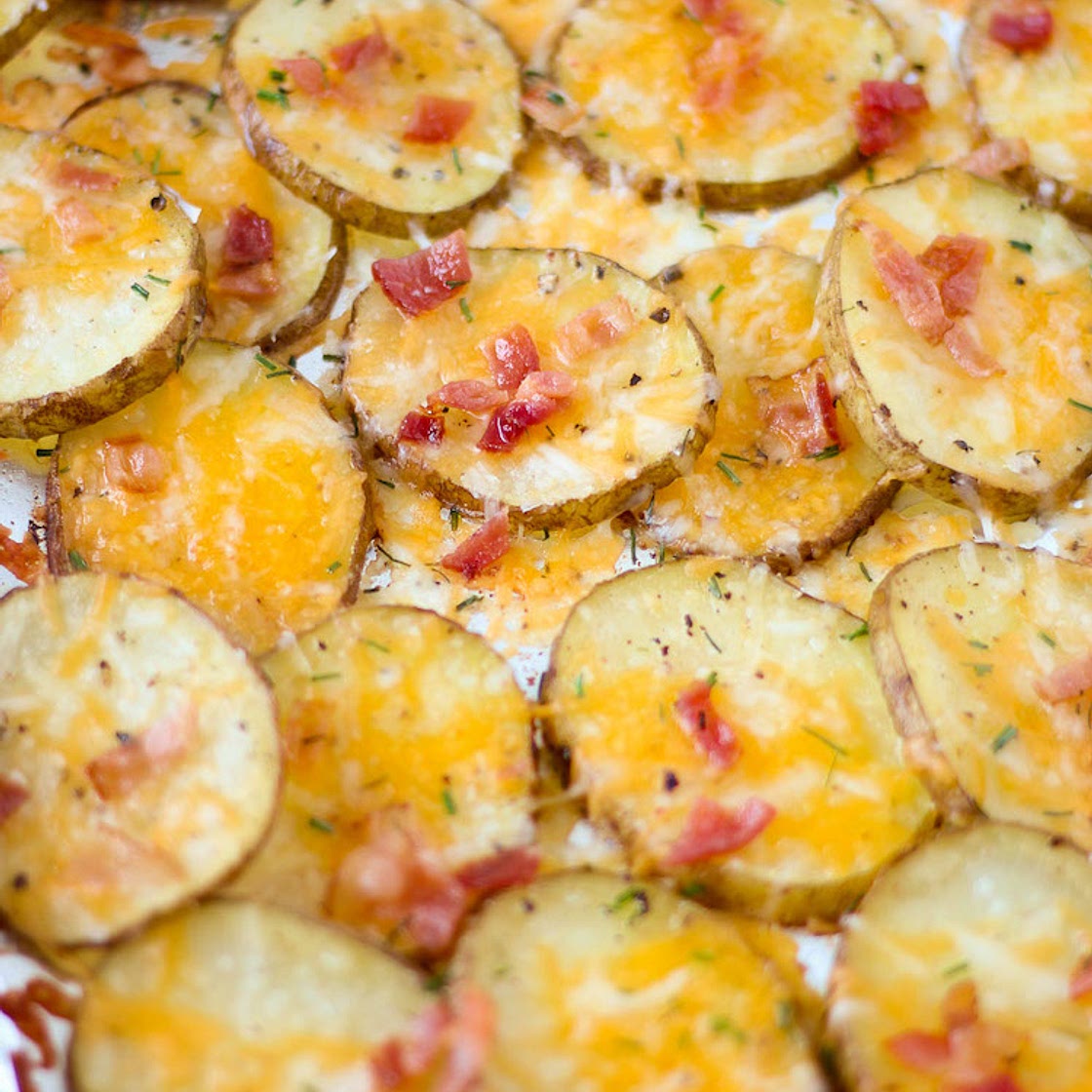 The BEST Loaded Potato Slices - Literally Everyone Love These!