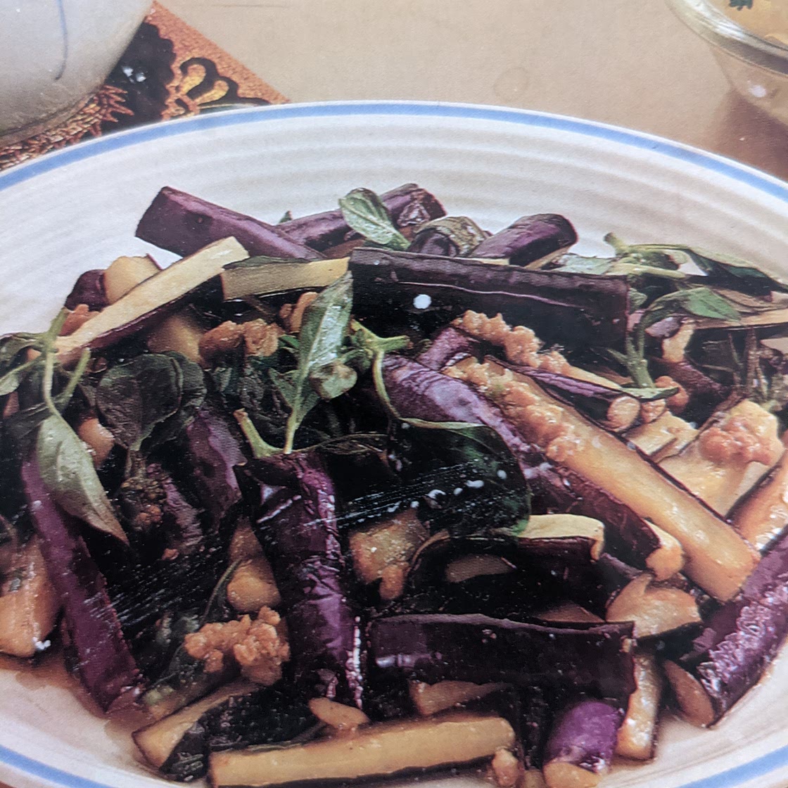 Eggplant and Ground Pork