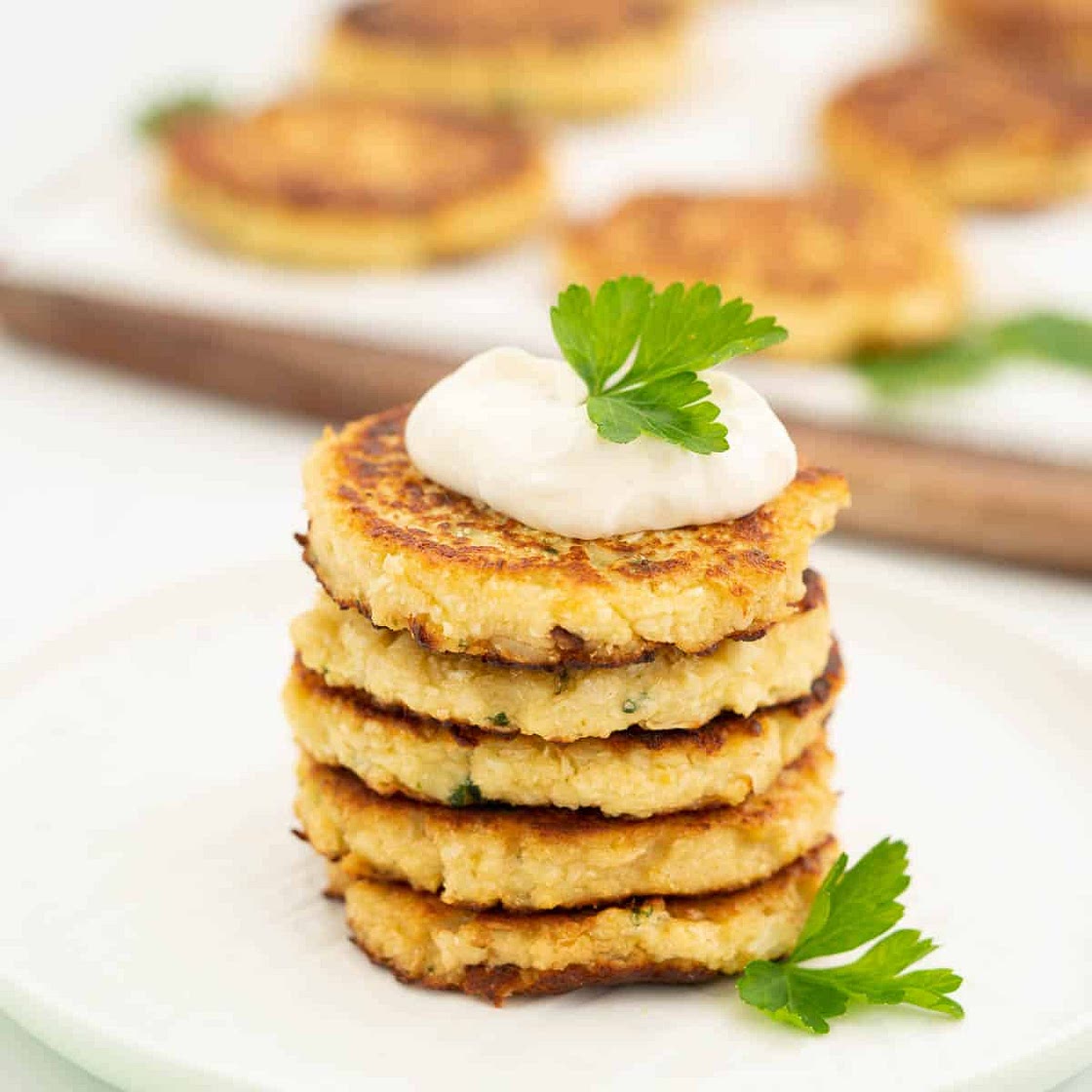 Cauliflower Fritter