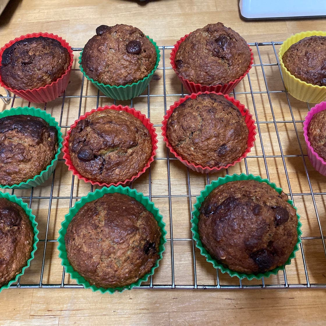 Whole Wheat Banana Nut Muffins